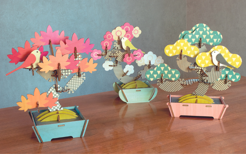 Play Plants Bonsai Puzzles - Pocket Charm